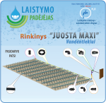 &Scaron;iltnamio laistymo sistema "JUOSTA MAXI" Vandentiekiui, IRAG02