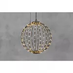 &Scaron;viečianti dekoracija Finnlumor 160 LED, &scaron;ilta balta, 30 cm