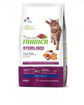 NATURAL TRAINER Cat adult Sterilised salmon su la&scaron;i&scaron;a 1.5kg, 924913