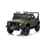Vaiki&scaron;kas elektromobilis HATIS &ldquo;Land Rover Defender 110 SVX &rdquo;, žalias