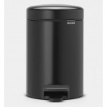 &Scaron;iuk&scaron;lių dėžė Brabantia NEWICON 3L, matt black, 113321