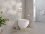 Pakabinamas WC Ravak Chrome AquaSpin set, baltas, X03121