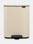 &Scaron;iuk&scaron;lių dėžė Brabantia Bo, 12L., Soft Beige, 238024