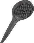 Du&scaron;o galvutė Hansgrohe RAINFINITY 130 3jet, brushed balck chrome, 26864340