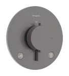 Termostatinis du&scaron;o/vonios mai&scaron;ytuvas Hansgrohe Ecostat Comfort S Brushed black chrom, 33715340