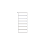 Rank&scaron;luosčių džiovintuvas Zehnder Subway 97,3x45 cm, balta, SUB-100-045