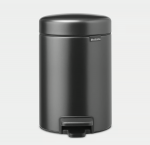 &Scaron;iuk&scaron;lių dėžė Brabantia NEWICON 3L, Confident Gray, 233449