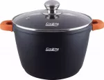 Puodas aliuminio su keramikos danga 6.3L 24x16.5cm HR-SCO-A0624A HEINNER