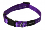 ROGZ antkaklis 20-31x1.1cm HB14E violetinis, HB14E