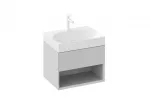 Spintelė po praustuvu Ravak SD Lite 60 Smoke Grey X000001859