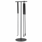 Židinio įrankių rinkinys Blomus Ashi Juoda 66156/