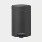 &Scaron;iuk&scaron;lių dėžė Brabantia NEWICON 3L, Mineral Infinite Gray, 200465
