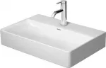 Praustuvas Duravit DuraSquare 60x40 cm, be skylės mai&scaron;ytuvui, be perpylimo angos, balta, 2356600079