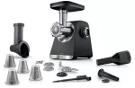 Mėsmalė Bosch Serija 6, MultiPower, MFWS642B, 2100 W, juoda, sidabrinė metalo