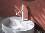 RV 014A.10WHM Praustuvo mai&scaron;ytuvas 285 mm be dugno vožtuvo, spalva matinė balta