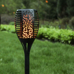 Sodo žibintas su saulės baterija BIG TORCH SOLAR