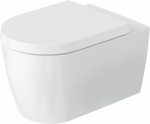 Pakabinamas klozetas Duravit hero edition su soft close dangčiu, baltas 490709AAA1