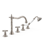 Vonios mai&scaron;ytuvas su rankiniu du&scaron;u Tres CLASSIC, nerūdijančio plieno, 24214601AC