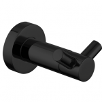 Kabliukas dvigubas Omnires Modern, juodas MP60120BL