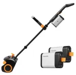 Akumuliatorinis sniego kastuvas Fiskars PowerTools eSnowShovel 1087287 + 2 akumuliatoriai