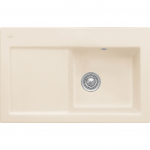 Keramikinė plautuvė Villeroy & Boch Subway 45 Flat Dramblio kaulo