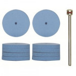 Elastiniai poliravimo diskeliai &Oslash;22mm(10vnt.)PROXXON