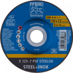 Metalo &scaron;lifavimo diskas &Oslash;125x7x22mm A24 L PSF-INOX PFERD
