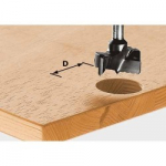 Freza-grąžtas FESTOOL HW S8 D30,  kotelis 8 mm