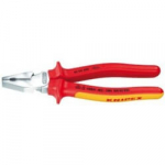 Kombinuotos didelės svertinės jėgos replės KNIPEX 0206, 180mm