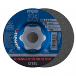 &Scaron;lifavimo diskas PFERD CC-GRIND-FLEX 125 SG-Steel Fine