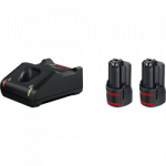 Akumuliatorių ir įkroviklio komplektas BOSCH GBA 12V 2,0Ah