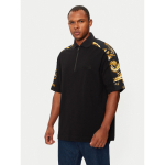 Versace Jeans Couture Polo mar&scaron;kinėliai 77GAG631 Juoda Relaxed Fit M