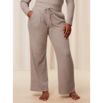 Triumph Pižamos kelnės Thermal MyWear Wide Leg Trousers 10216564 Smėlio Regular Fit 40