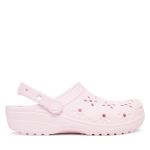&Scaron;lepetės Crocs Classic Floral Cut Out Clog 210927 Rožinė 41_42
