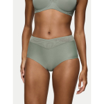 Triumph Klasikinės kelnaitės auk&scaron;tu juosmeniu True Shape Sensation 10218231 Žalia 44