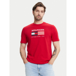 Tommy Hilfiger Mar&scaron;kinėliai American Monotype MW0MW39843 Raudona Regular Fit M