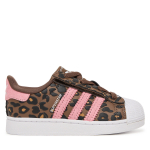 Laisvalaikio batai adidas Superstar II Comfort Closure Elastic Lace KK2125 Ruda