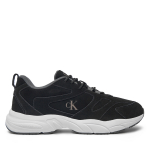 Laisvalaikio batai Calvin Klein Jeans Retro Tennis Low Mg Mix Media YM0YM01171 Juoda 41