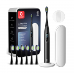 Oclean X Pro Elite S elektrinis dantų &scaron;epetėlis Premium komplektas, Juodas