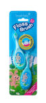 BrushBaby FlossBrush dantų &scaron;epetėlis vaikams nuo 0 iki 3 metų, 2 gb