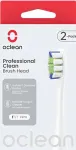 Oclean P1C1 W02 Professional Clean Dantų &scaron;epetėlio antgaliai, baltos, 2 vnt.