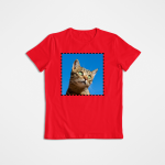 Moteri&scaron;ki mar&scaron;kinėliai su Jūsų norima spauda : Dydis - M, Lytis - Moteri&scaron;ki, Spalva - Raudona, Spaudos dydis - iki 25x25cm dydžio