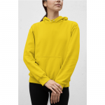 Unisex džemperis su gobtuvu : Dydis - XL, Lytis - Unisex, Spalva - Geltona