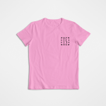 Moteri&scaron;ki mar&scaron;kinėliai su Jūsų norima spauda : Dydis - 2XL, Lytis - Moteri&scaron;ki, Spalva - Rožinė, Spaudos dydis - iki 10x10cm dydžio