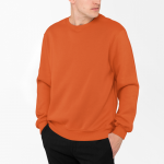 Klasikinis unisex laisvalaikio džemperis : Dydis - 2XL, Lytis - Unisex, Spalva - Oranžinė