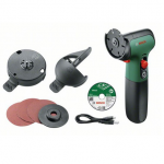 Akumuliatorinis kampinis &scaron;lifuoklis Bosch EasyCut&Grind,  7,2 V, (be akum. ir krov.)