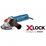 Elektrinis kampinis &scaron;lifuoklis su X-LOCK Bosch GWX 9-125 S Professional, 900W