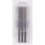 SDS-PLUS grąžtų komplektas Makita B-59075, 3 vnt
