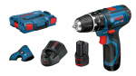 Akumuliatorinis smūginis gręžtuvas-suktuvas Bosch GSB 12V-15 Professional