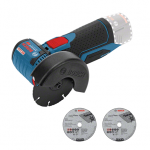 Akumuliatorinis kampinis &scaron;lifuoklis Bosch GWS 12V-76 V-EC solo CT  Originali gamintojo garantija Professional